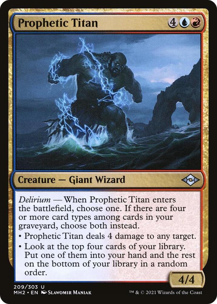 Prophetic Titan [Modern Horizons 2] 209