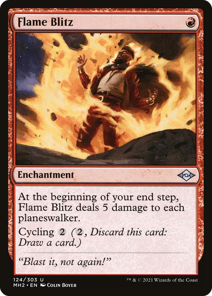 Flame Blitz [Modern Horizons 2] 124