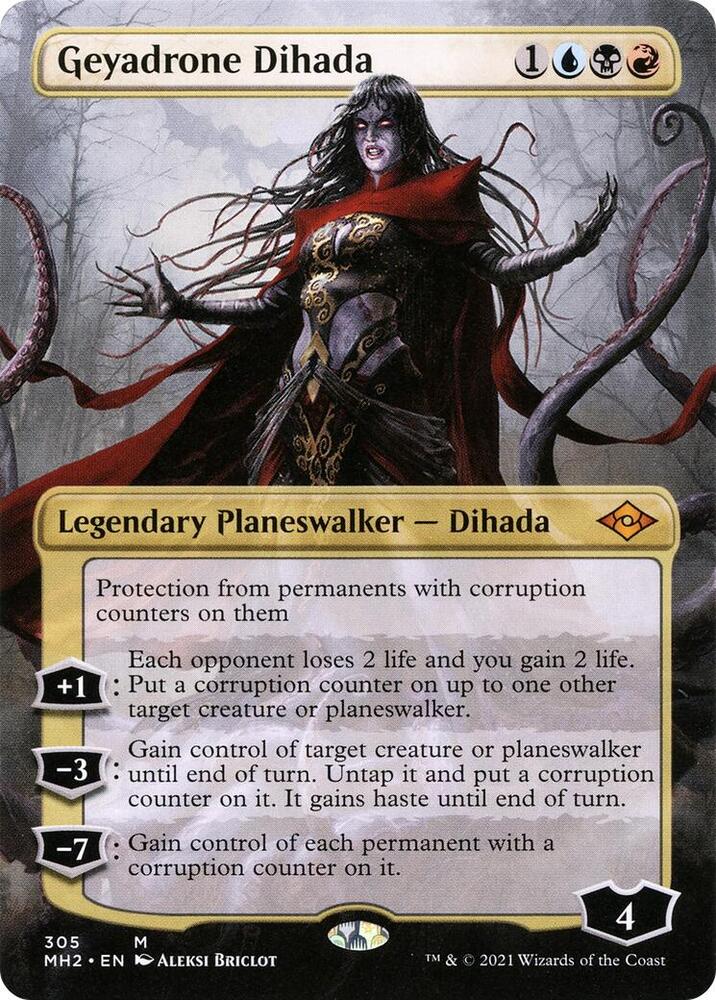 Geyadrone Dihada (Borderless) [Modern Horizons 2] 305