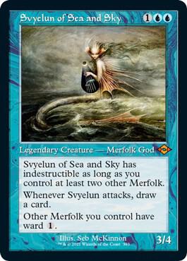Svyelun of Sea and Sky (Retro Frame) (Foil Etched) [Modern Horizons 2] 393