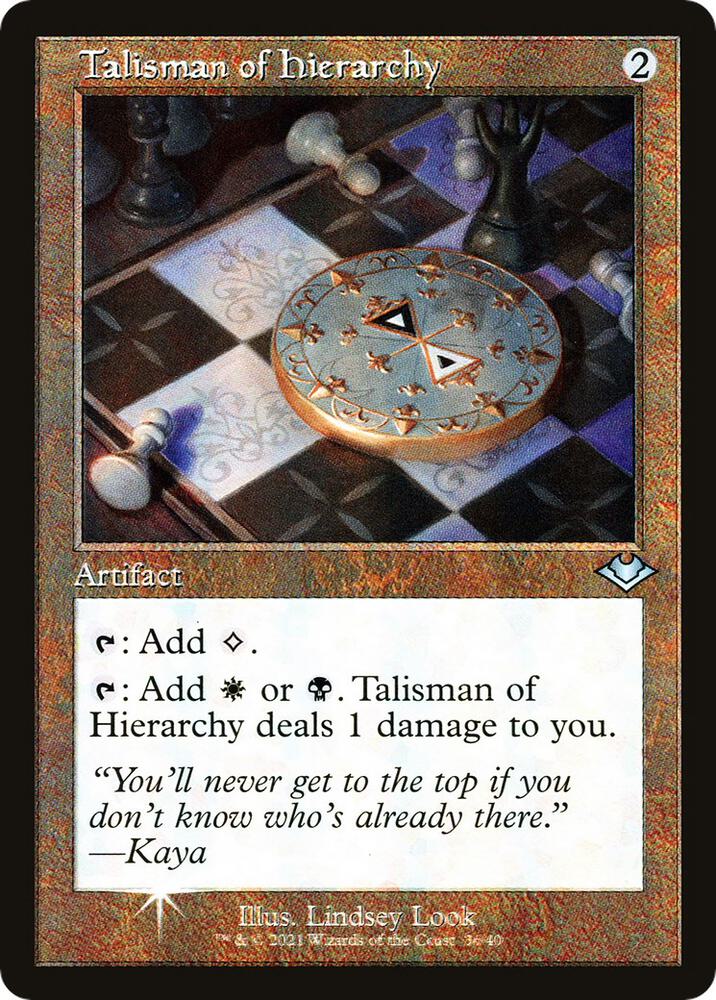 Talisman of Hierarchy (Retro Frame) [Modern Horizons] 36