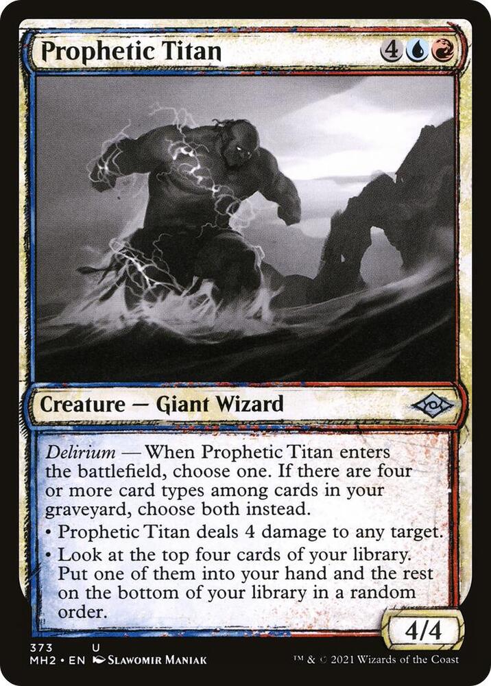 Prophetic Titan (Showcase) [Modern Horizons 2] 373