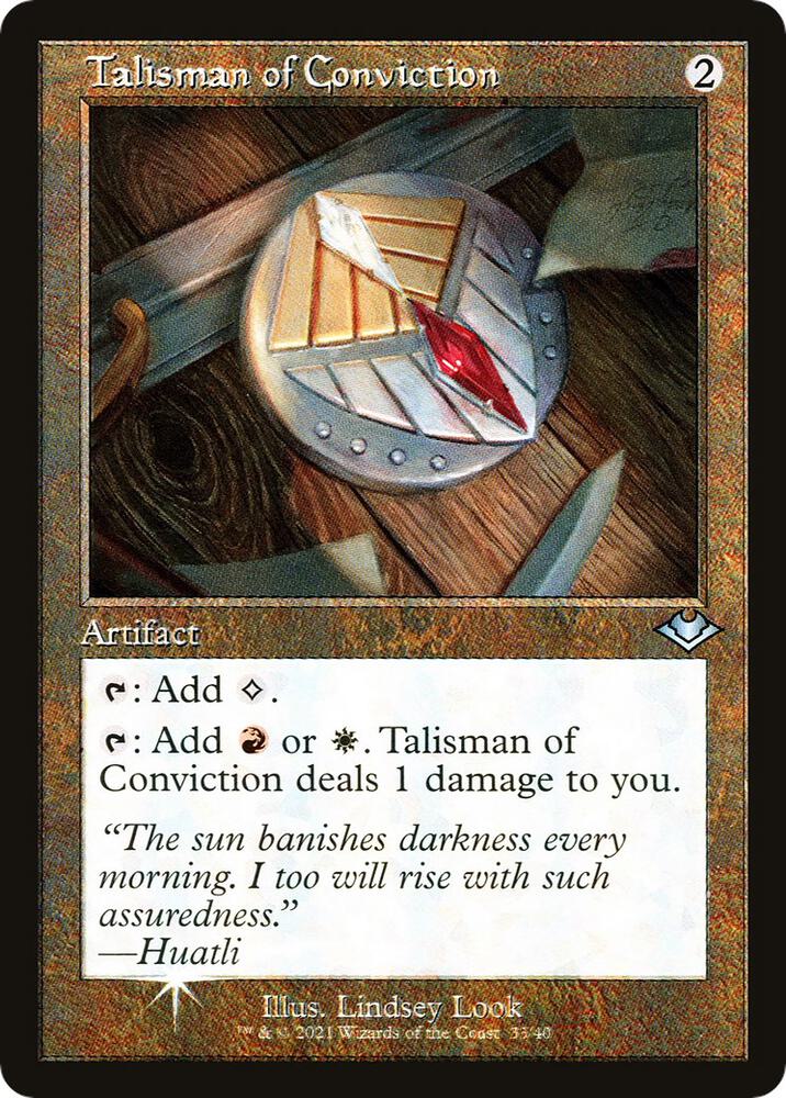 Talisman of Conviction (Retro Frame) [Modern Horizons] 33