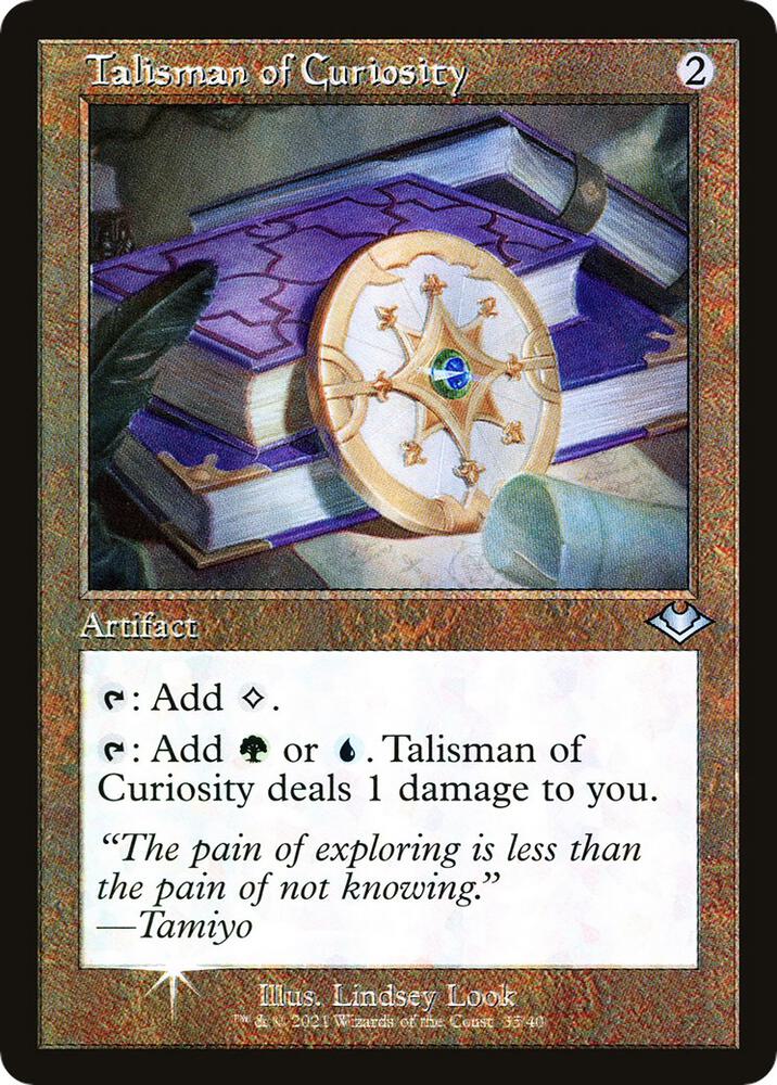 Talisman of Curiosity (Retro Frame) [Modern Horizons] 35