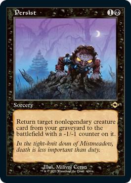 Persist (Retro Frame) (Foil Etched) [Modern Horizons 2] 400