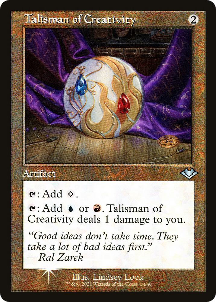 Talisman of Creativity (Retro Frame) [Modern Horizons] 34