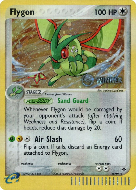 Flygon - 15/97 (Pokemon League) [Winner] [League & Championship Cards] 015/097