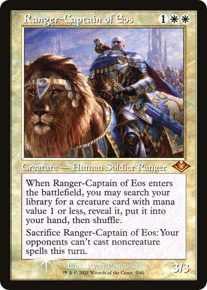 Ranger-Captain of Eos (Retro Frame) [Modern Horizons] 5