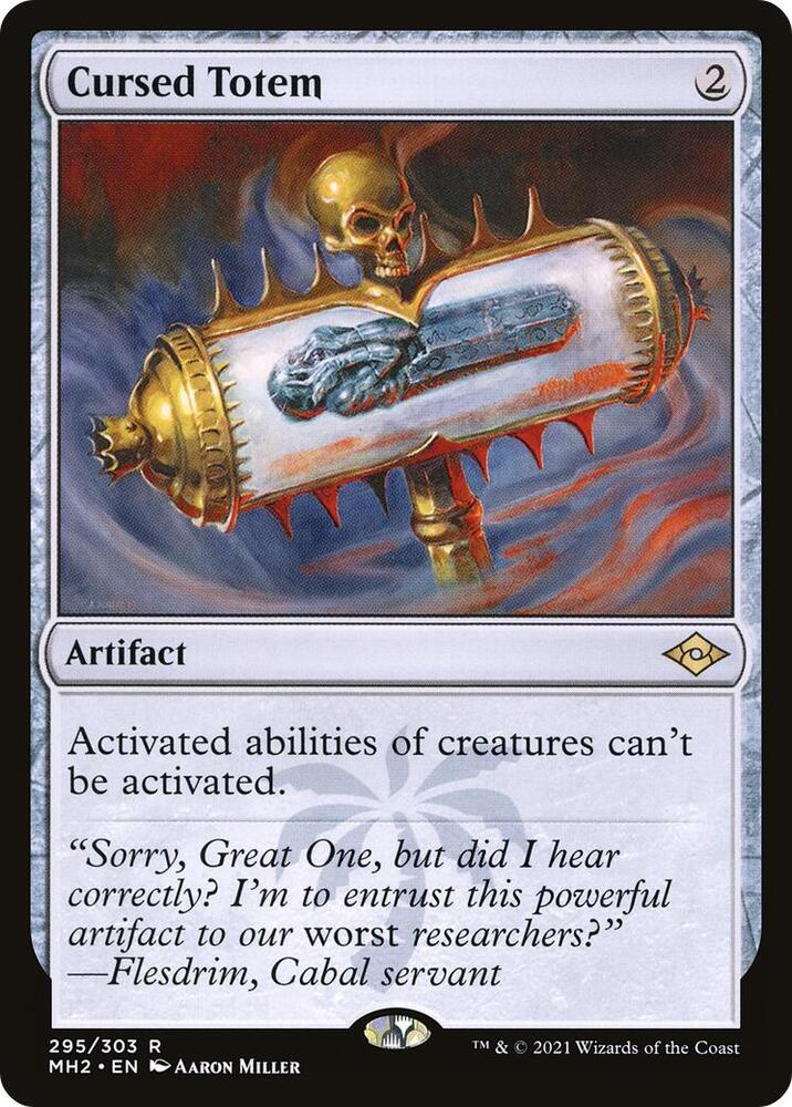 Cursed Totem [Modern Horizons 2] 295
