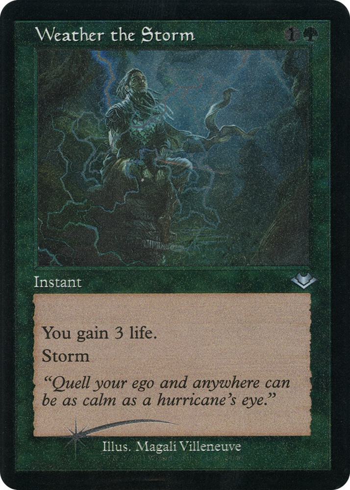 Weather the Storm (Retro Frame) (Foil Etched) [Modern Horizons] 24