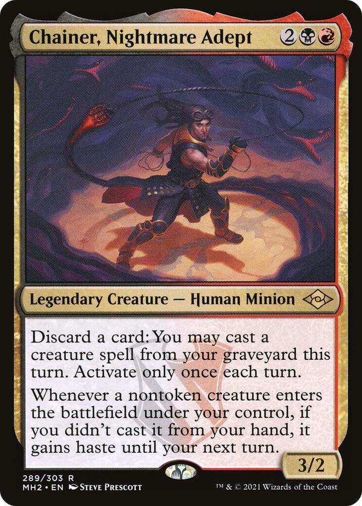 Chainer, Nightmare Adept [Modern Horizons 2] 289