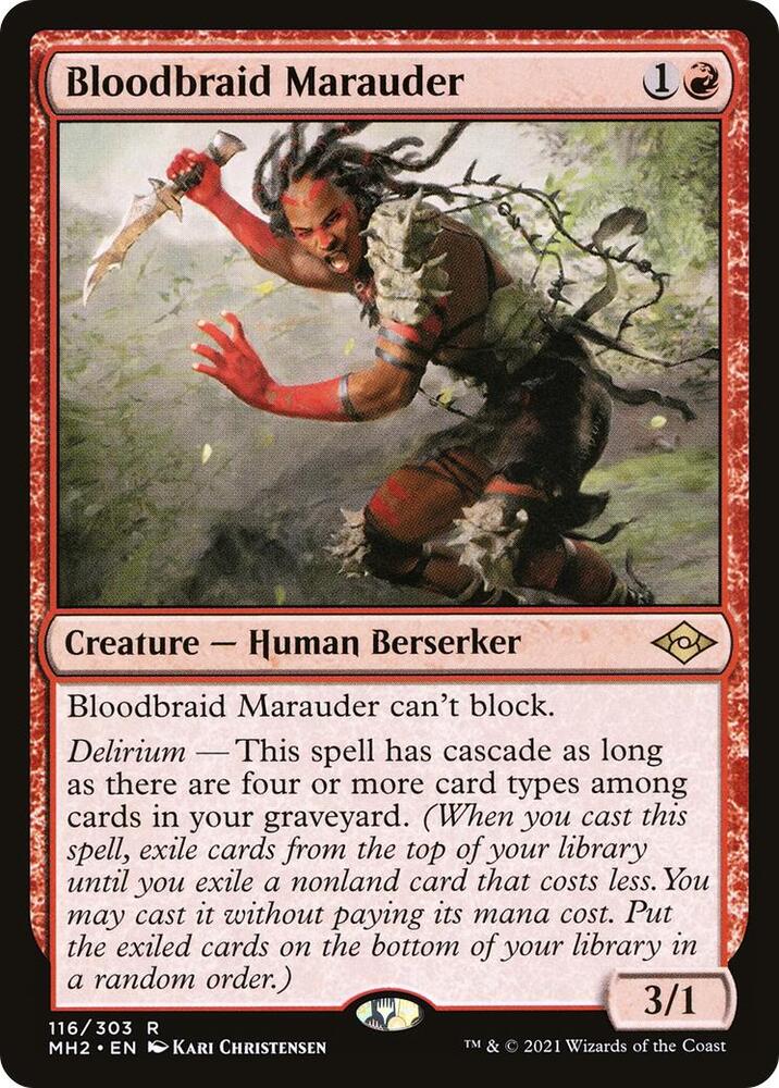 Bloodbraid Marauder [Modern Horizons 2] 116