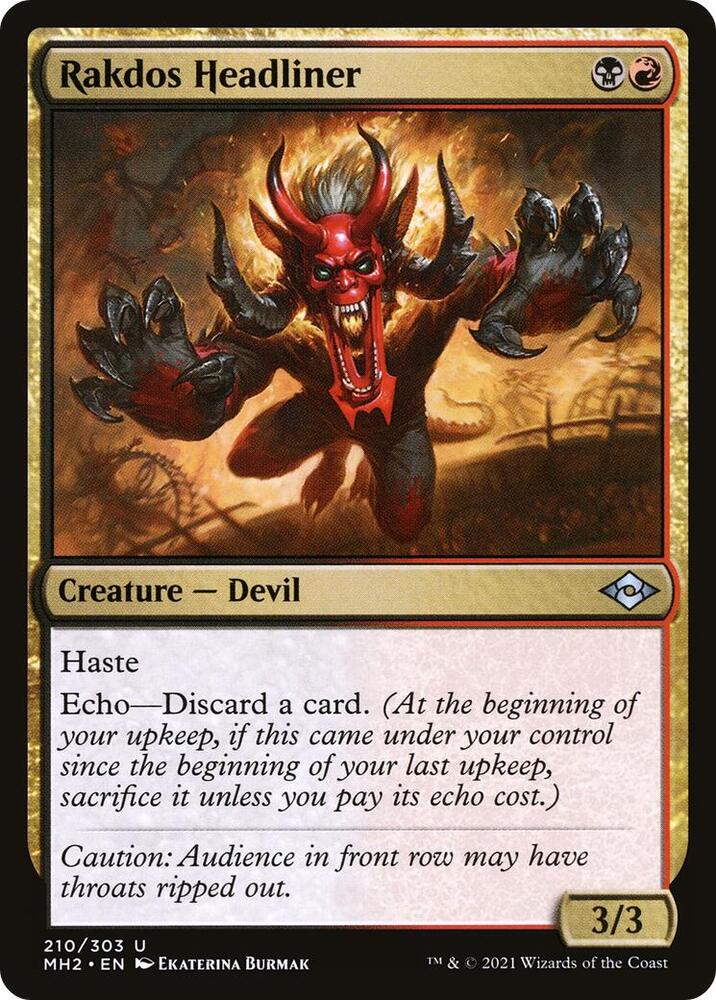 Rakdos Headliner [Modern Horizons 2] 210
