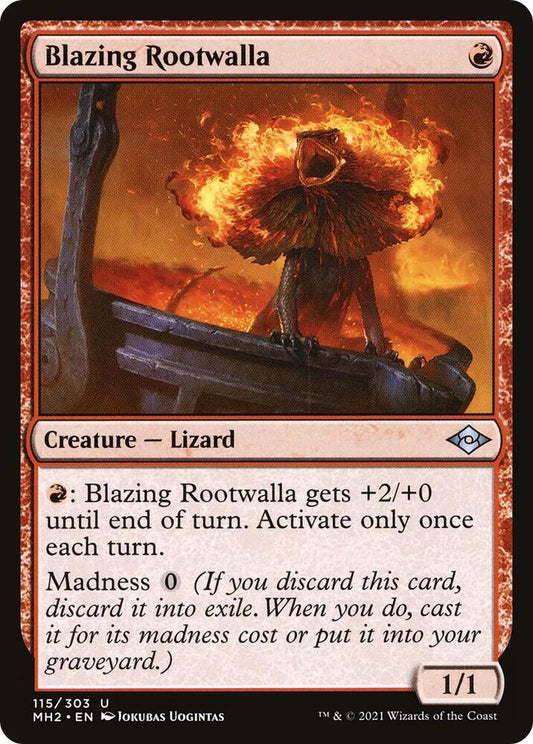 Blazing Rootwalla [Modern Horizons 2] 115