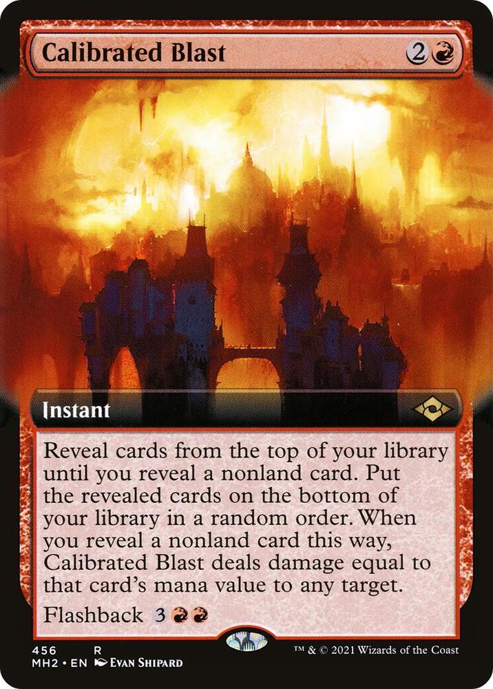 Calibrated Blast (Extended Art) [Modern Horizons 2] 456