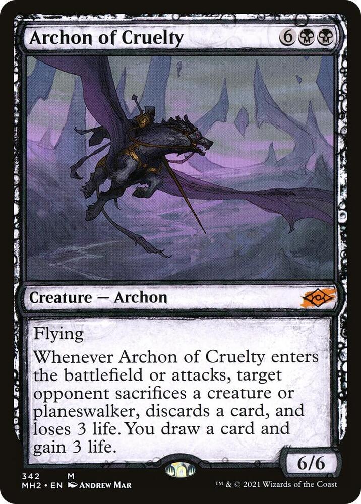 Archon of Cruelty (Showcase) [Modern Horizons 2] 342