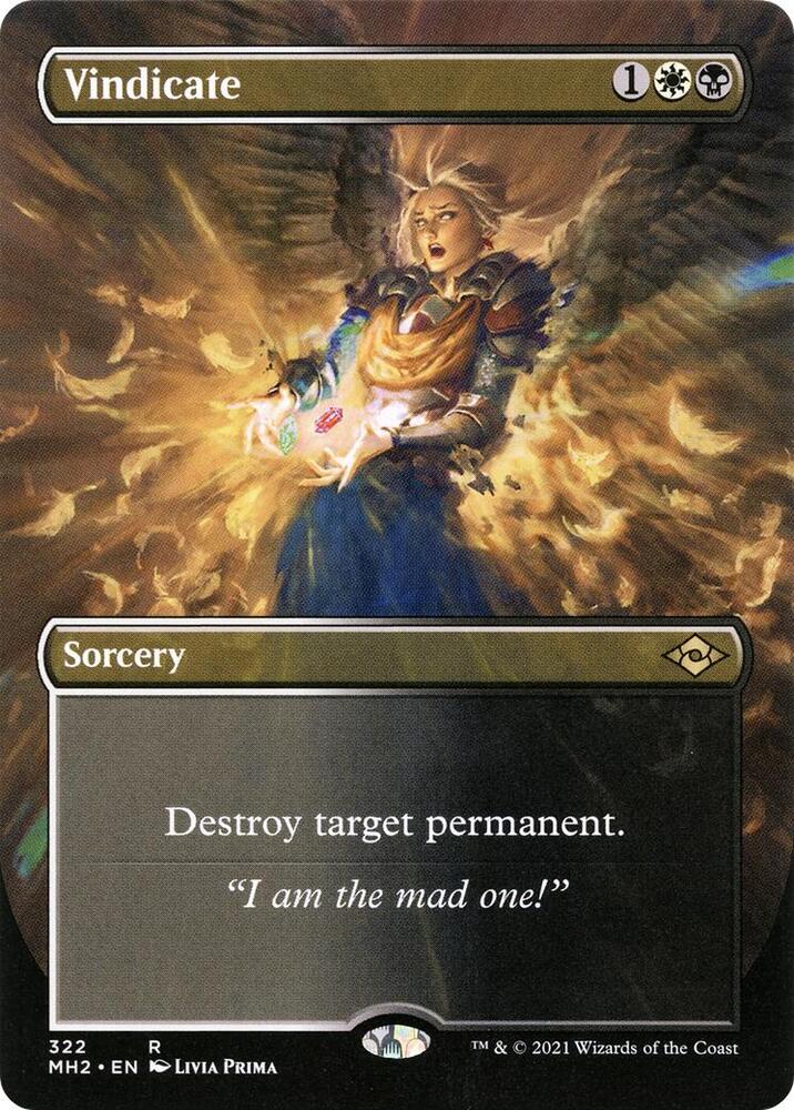 Vindicate (Borderless) [Modern Horizons 2] 322