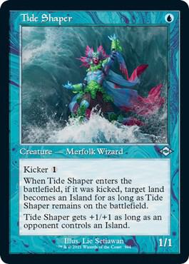 Tide Shaper (Retro Frame) (Foil Etched) [Modern Horizons 2] 394