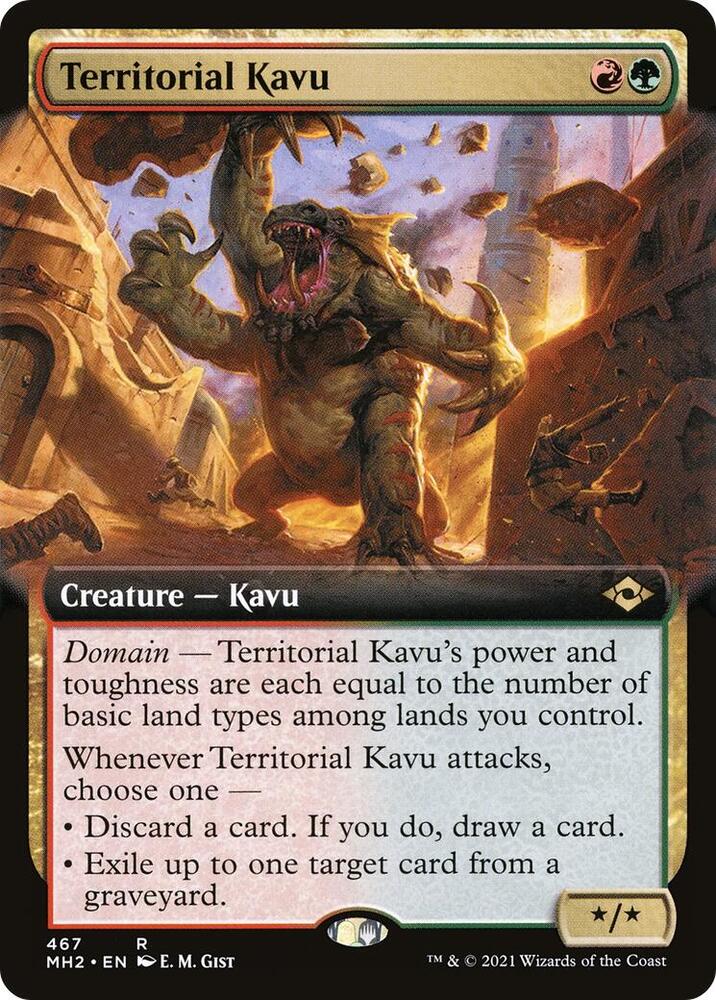 Territorial Kavu (Extended Art) [Modern Horizons 2] 467