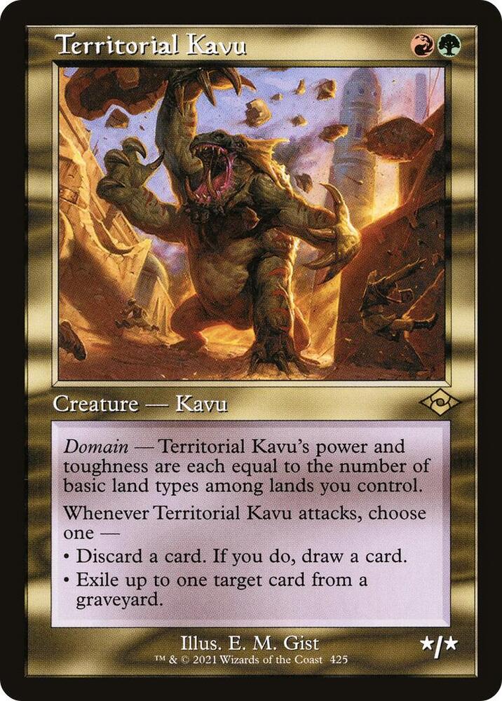 Territorial Kavu (Retro Frame) [Modern Horizons 2] 425