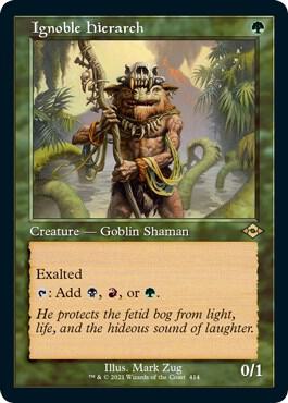 Ignoble Hierarch (Retro Frame) (Foil Etched) [Modern Horizons 2] 414