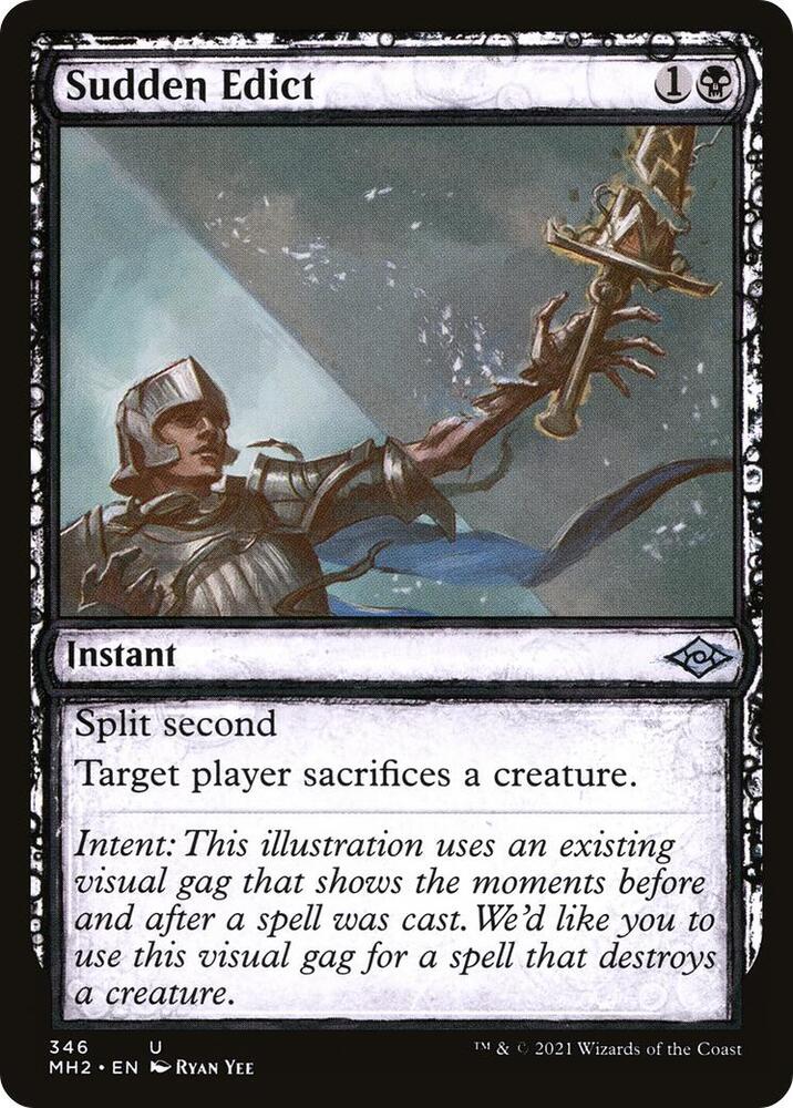 Sudden Edict (Showcase) [Modern Horizons 2] 346