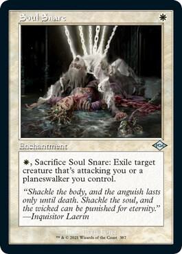 Soul Snare (Retro Frame) (Foil Etched) [Modern Horizons 2] 387