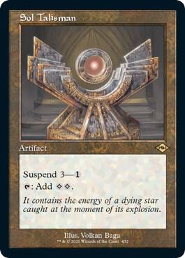 Sol Talisman (Retro Frame) (Foil Etched) [Modern Horizons 2] 432