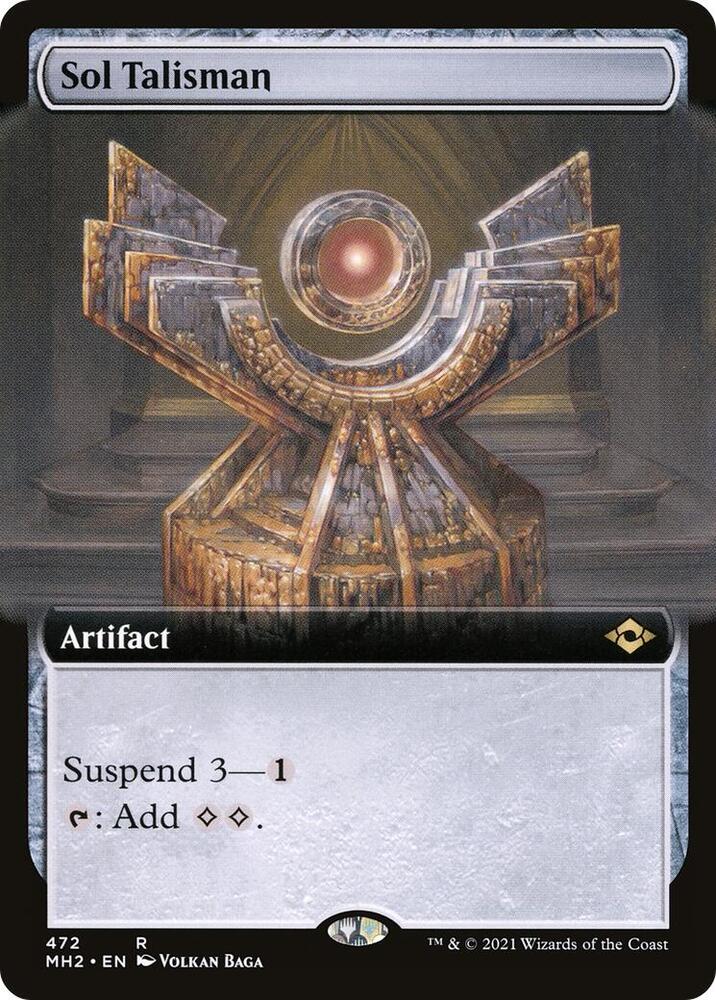 Sol Talisman (Extended Art) [Modern Horizons 2] 472