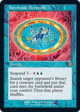 Inevitable Betrayal (Retro Frame) (Foil Etched) [Modern Horizons 2] 390