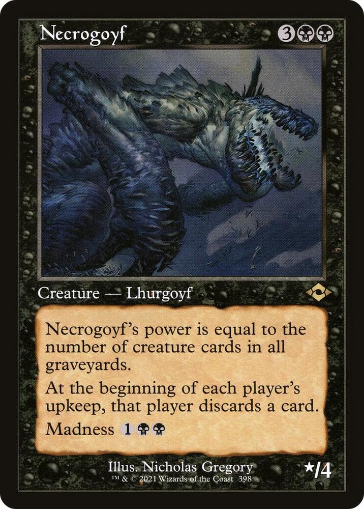 Necrogoyf (Retro Frame) [Modern Horizons 2] 398