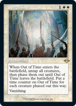 Out of Time (Retro Frame) (Foil Etched) [Modern Horizons 2] 383