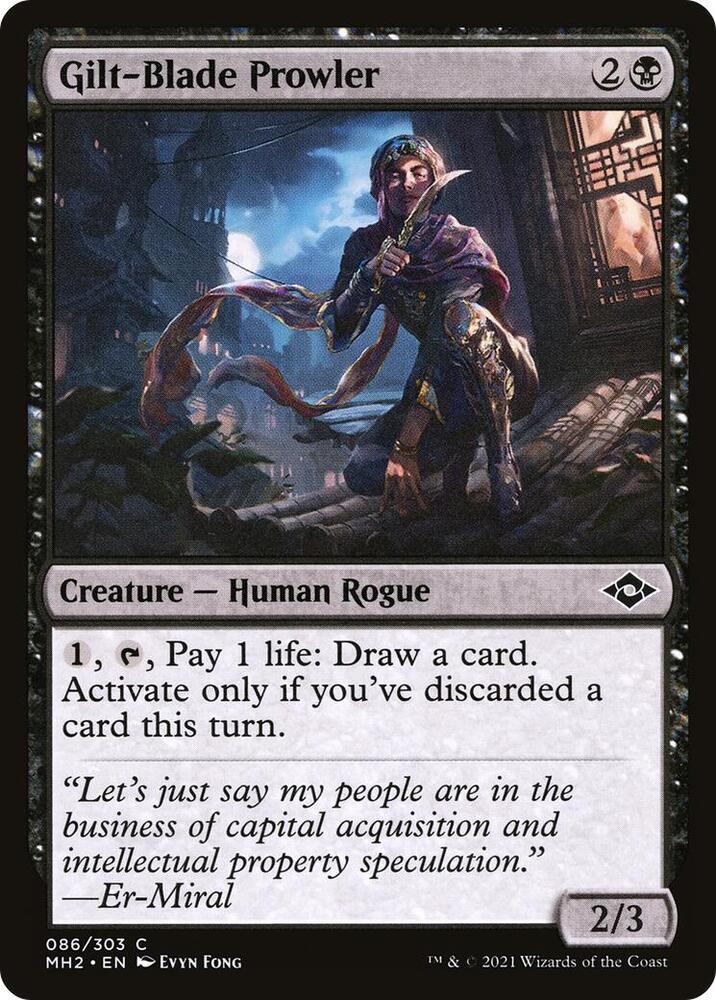 Gilt-Blade Prowler [Modern Horizons 2] 86