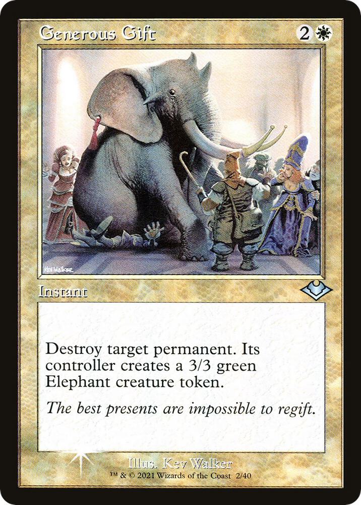 Generous Gift (Retro Frame) [Modern Horizons] 2