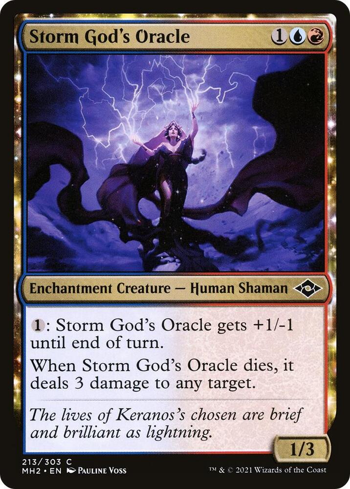 Storm God's Oracle [Modern Horizons 2] 213
