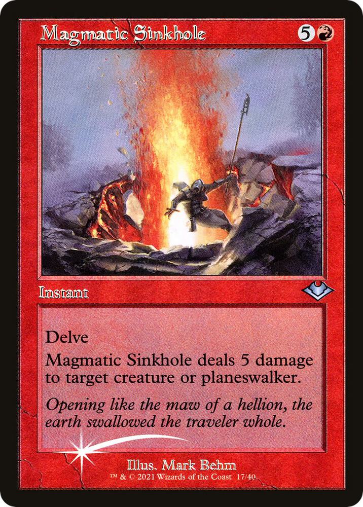 Magmatic Sinkhole (Retro Frame) [Modern Horizons] 17