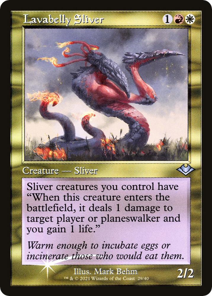 Lavabelly Sliver (Retro Frame) [Modern Horizons] 29