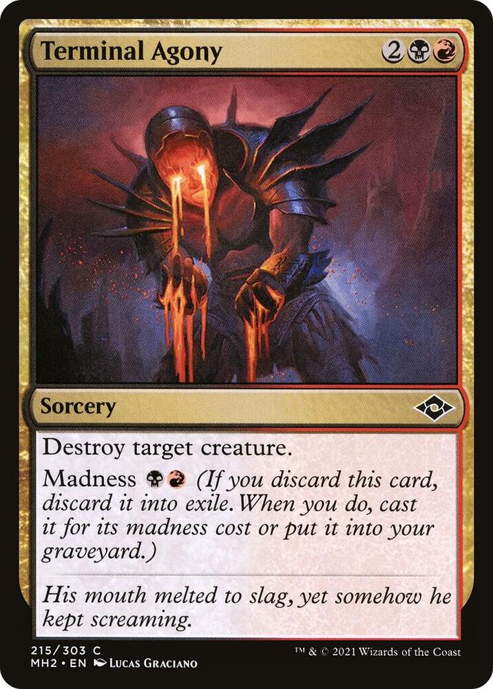 Terminal Agony [Modern Horizons 2] 215