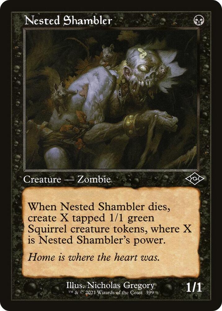 Nested Shambler (Retro Frame) [Modern Horizons 2] 399