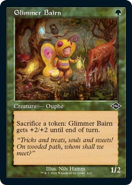 Glimmer Bairn (Retro Frame) (Foil Etched) [Modern Horizons 2] 413