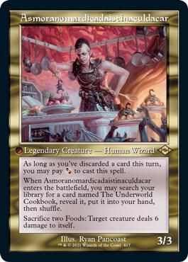 Asmoranomardicadaistinaculdacar (Retro Frame) (Foil Etched) [Modern Horizons 2] 417