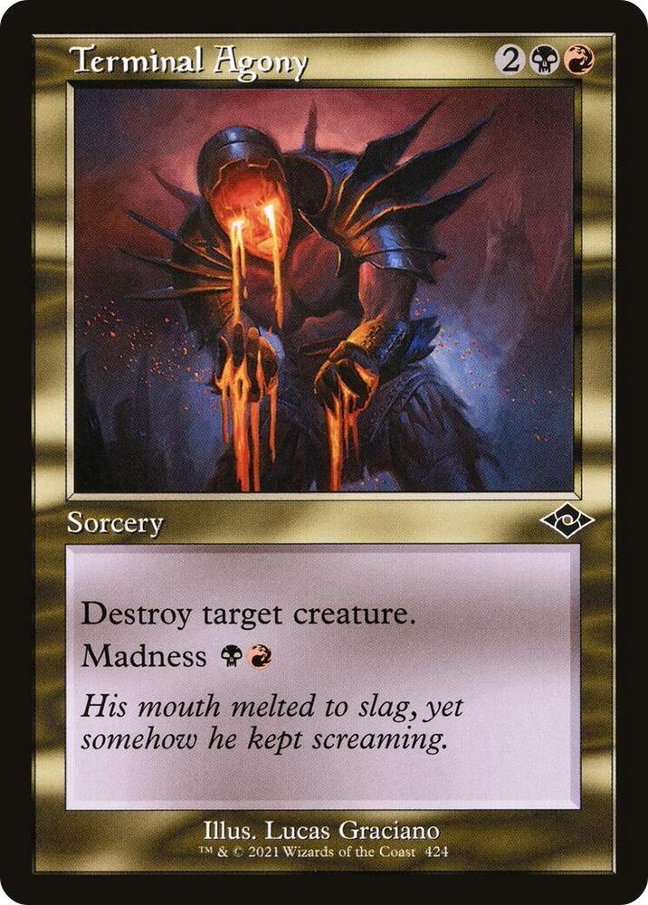 Terminal Agony (Retro Frame) [Modern Horizons 2] 424