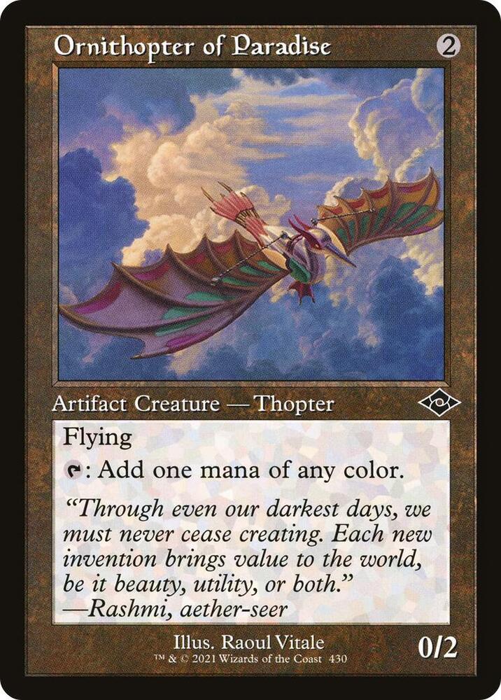 Ornithopter of Paradise (Retro Frame) [Modern Horizons 2] 430
