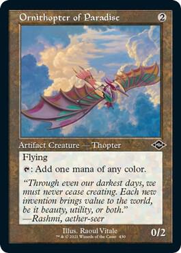 Ornithopter of Paradise (Retro Frame) (Foil Etched) [Modern Horizons 2] 430