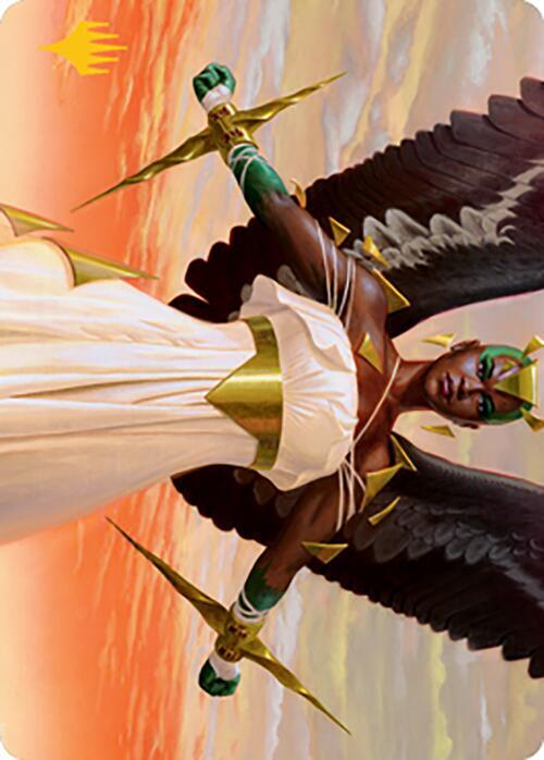 Glorious Enforcer Art Card (Gold-Stamped) [Art Series: Modern Horizons 2] 2
