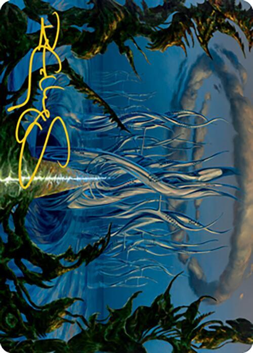 Tanglepool Bridge Art Card (Gold-Stamped Signature) [Art Series: Modern Horizons 2] 80