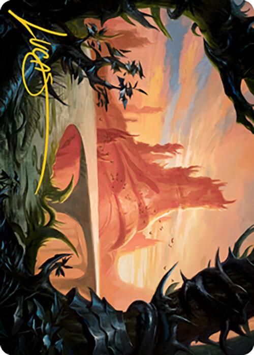 Slagwoods Bridge Art Card (Gold-Stamped Signature) [Art Series: Modern Horizons 2] 79