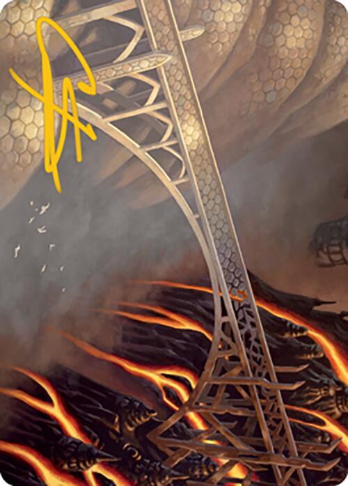 Rustvale Bridge Art Card (Gold-Stamped Signature) [Art Series: Modern Horizons 2] 77