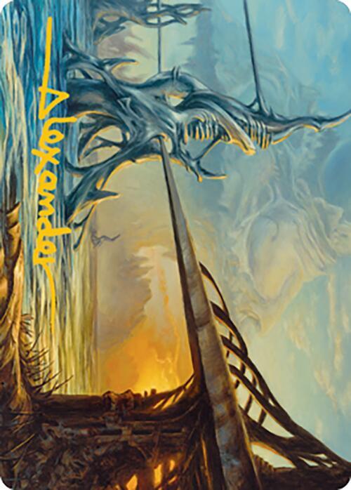 Razortide Bridge Art Card (Gold-Stamped Signature) [Art Series: Modern Horizons 2] 76
