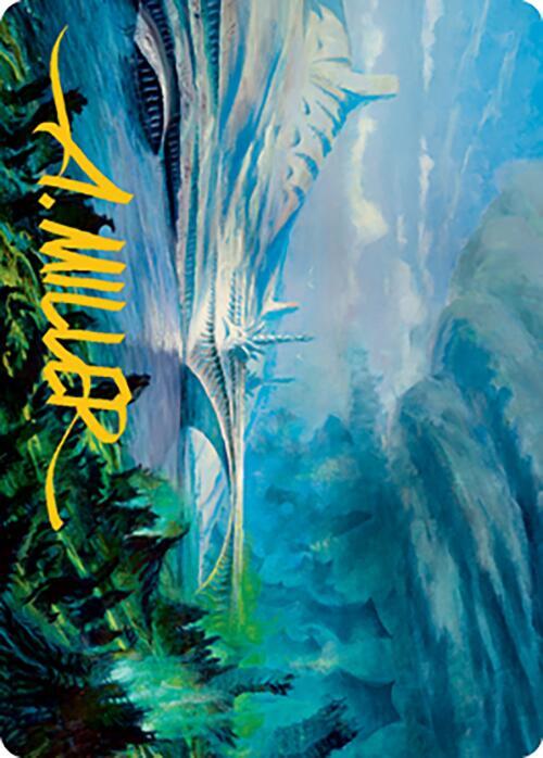 Goldmire Bridge Art Card (Gold-Stamped Signature) [Art Series: Modern Horizons 2] 74